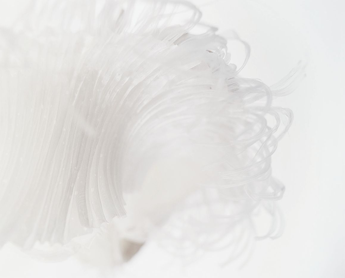 Thea Bjerg / Tekstile designer shawl silk coral 